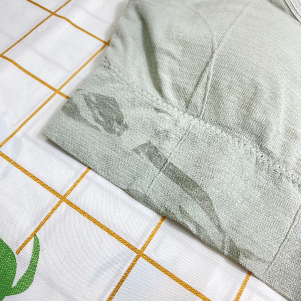 MMM REJECT Bra Sport 6676 B500 Tanpa Kawat Ala Korea Tank Top 6464 Wanita Pakaian Dalam Wanita BH Sport Yoga B400 Motif Garis Murah Import