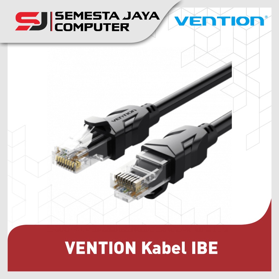 Vention IBE 1M Kabel Lan RJ45 Cat6 Cat.6 Gigabit UTP Round