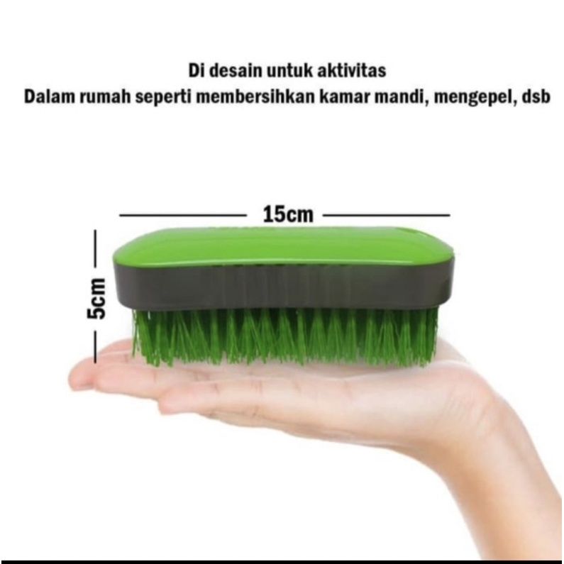 Scotch brite 3M Sikat bulu daya kuat untuk lantai kamar mandi ID-50