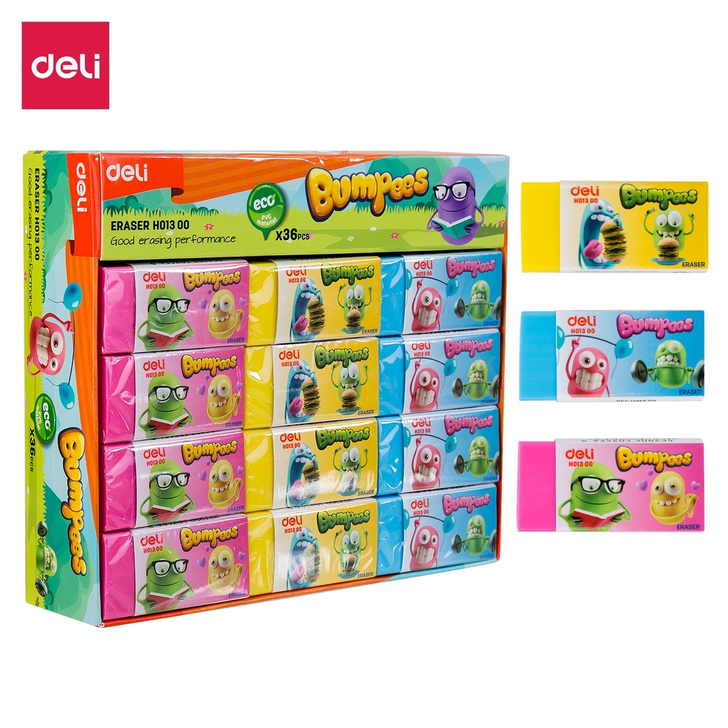 

Deli | Penghapus (Eraser) Bumpees | H01300
