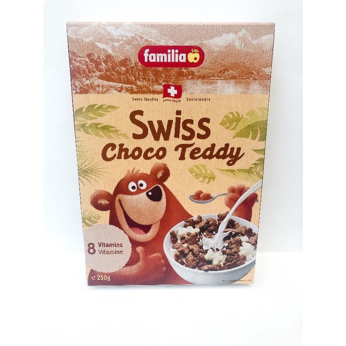 

Familia Sereal Swiss 250g Choco Teddy