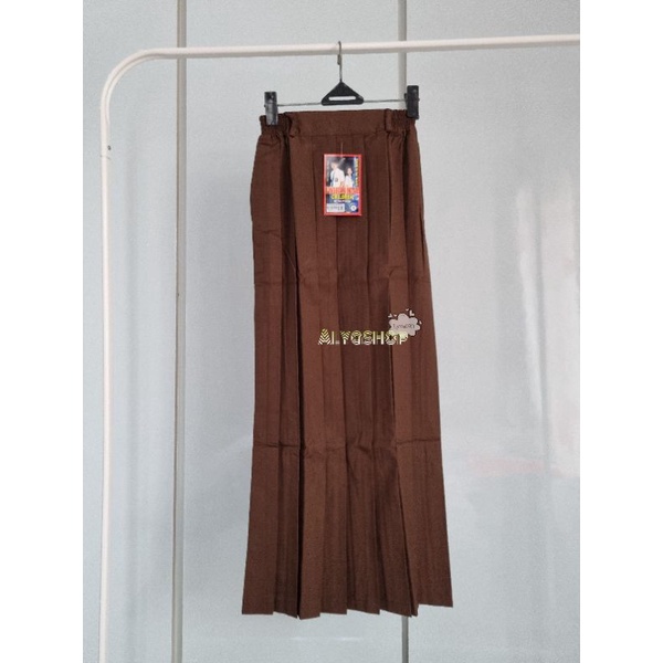 Children Pincuran Indah - Rok Pramuka SMP dan SMA Seragam Sekolah Coklat Rempel Panjang