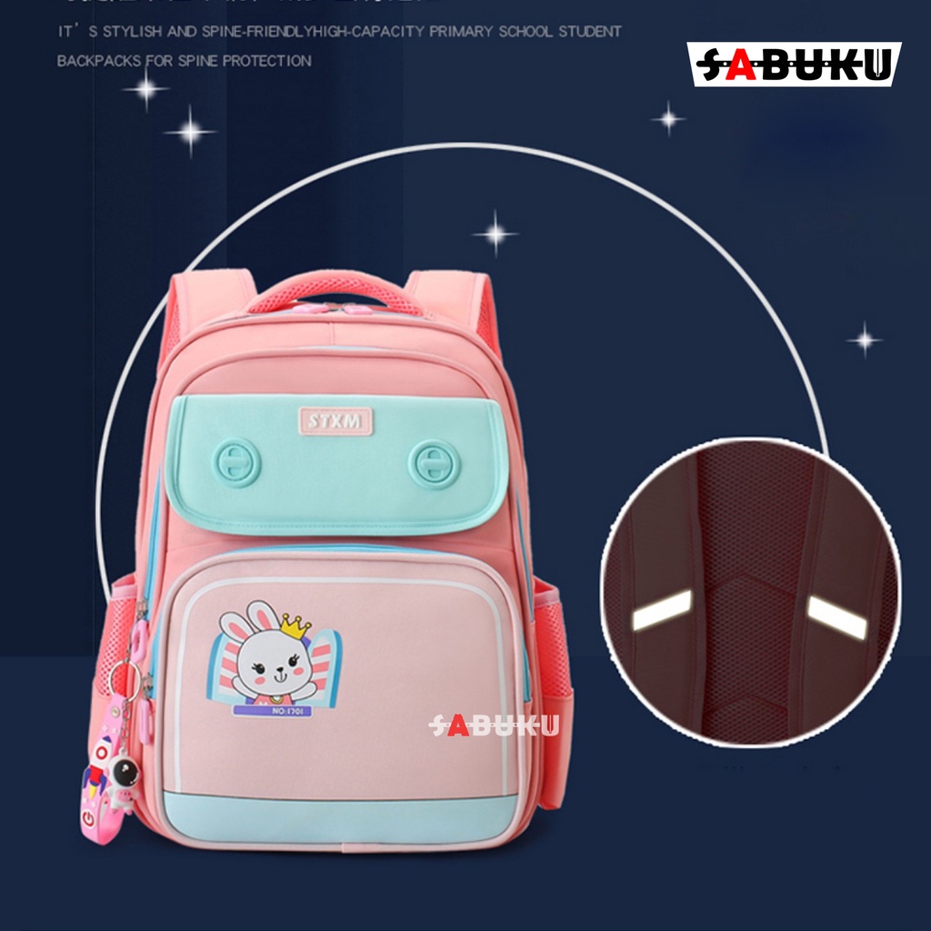 Tas Ransel Anak Sekolah Unisex Tas Punggung Karakter Lucu Backpack Remaja Tas Laptop-290