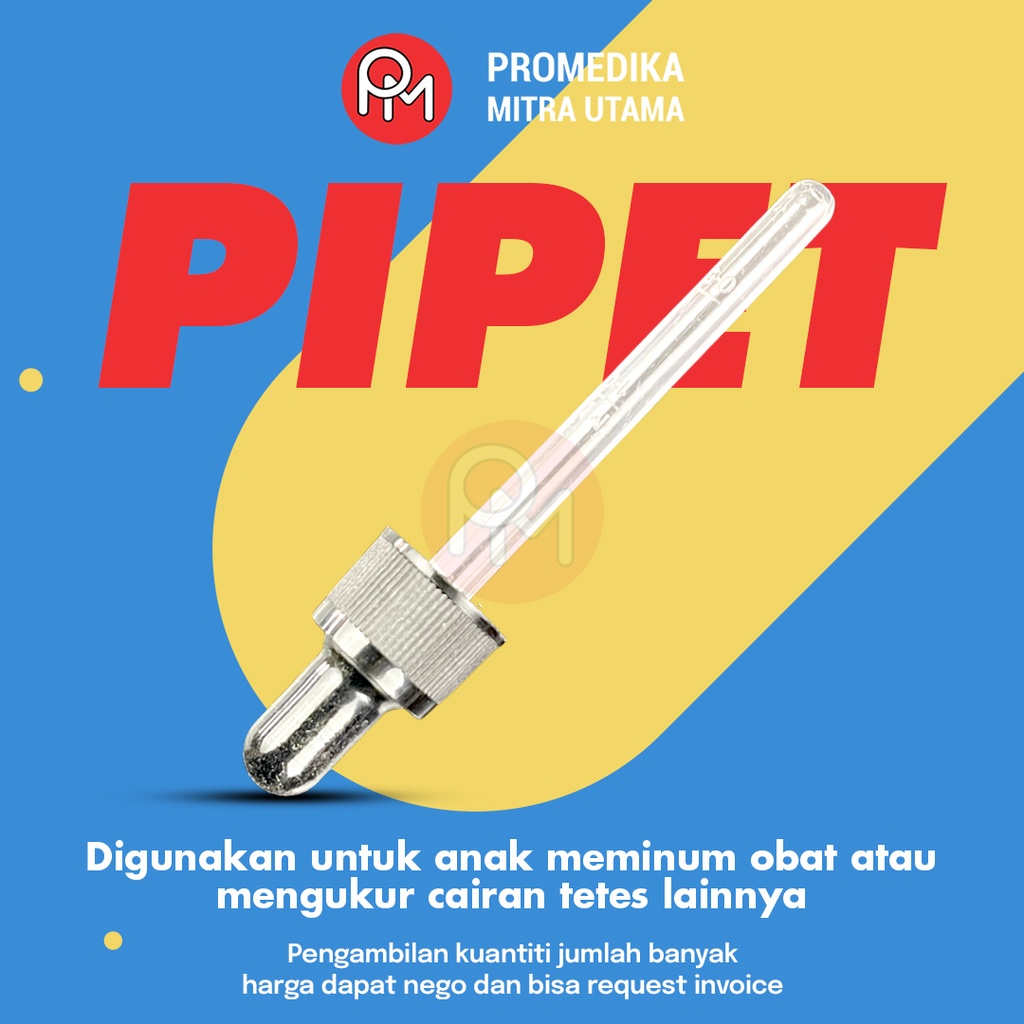 Pipet Obat Dot untuk pemberian sirup untuk anak ukuran 1 ml