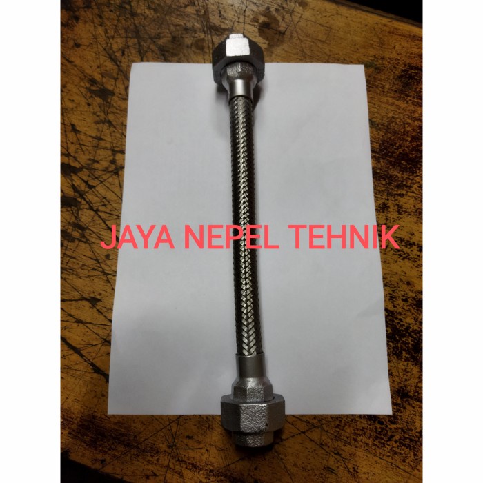 SELANG FLEXSIBLE METAL WATER MUR 1/2 30 CM