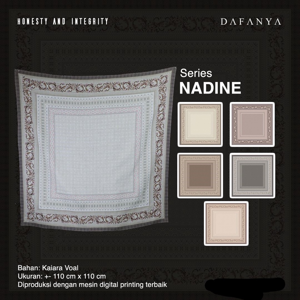 SEGI EMPAT MOTIF SERIES  NADINE EXLUSIVE | SEGI EMPAT PRINT