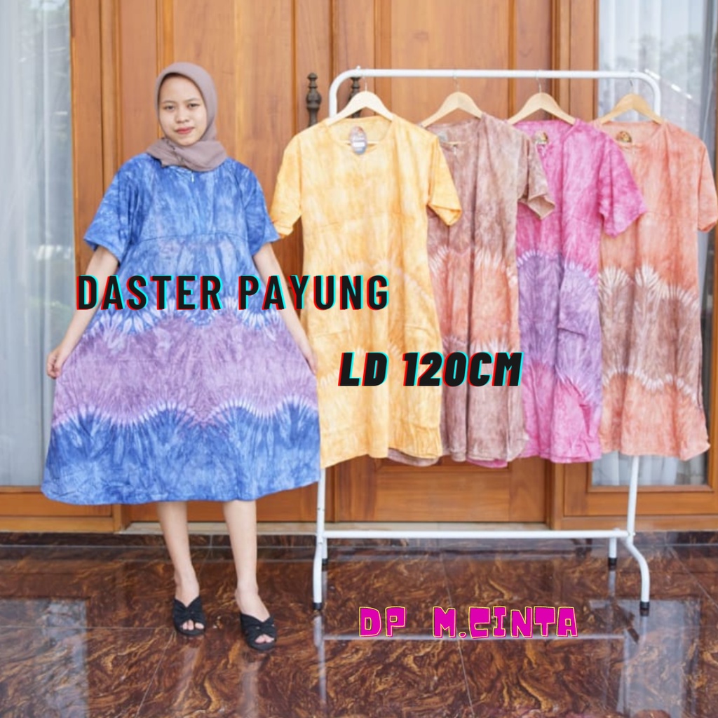 PAKET USAHA DASTER PAYUNG 5PCS/DASTER KAOS BATIK JUMBO BUSUI PAYUNG TIEDYE