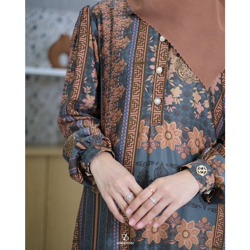 Greenism Gamis Zaura Quality Premium Syar'i Dress