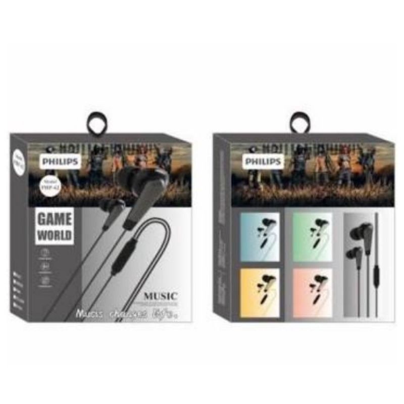 HF EARPHONE HANDSET PHP-62 GAME WORLD MUSIC