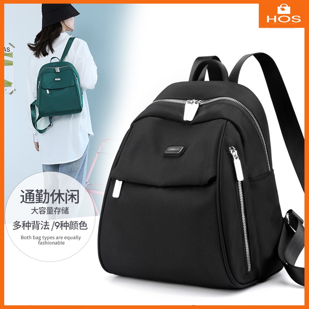 happyonshop-Tas ransel original CHIBAO 0480 tas ransel wanita Import waterproof