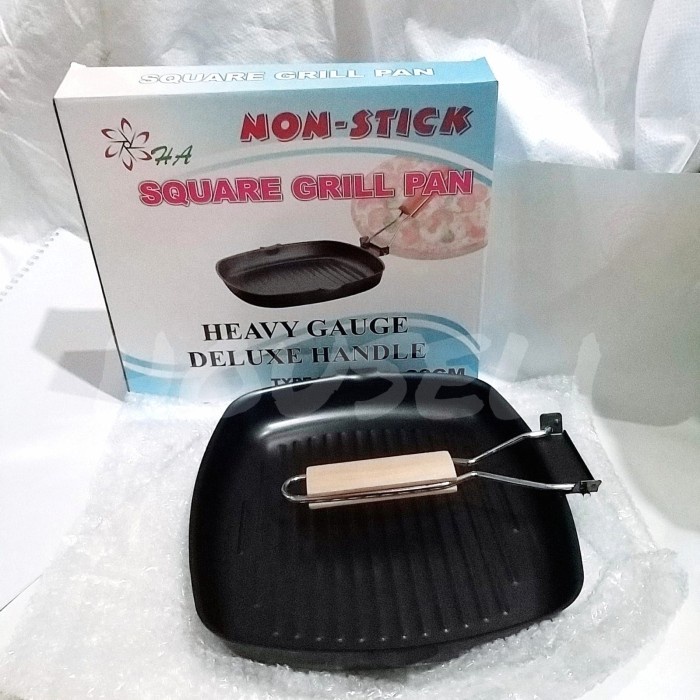 grill pan  Square Grill pan -28CM " Xinmao" /alat pemanggang Sosis bisa di lipat(L7T8) grill pan ant