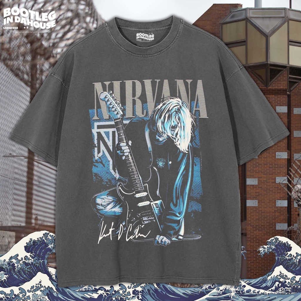 NIRVANA Oversize T-shirt / Kaos Oversize NIRVANA