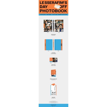 SHARING LE SSERAFIM PHOTOBOOK DAY OFF