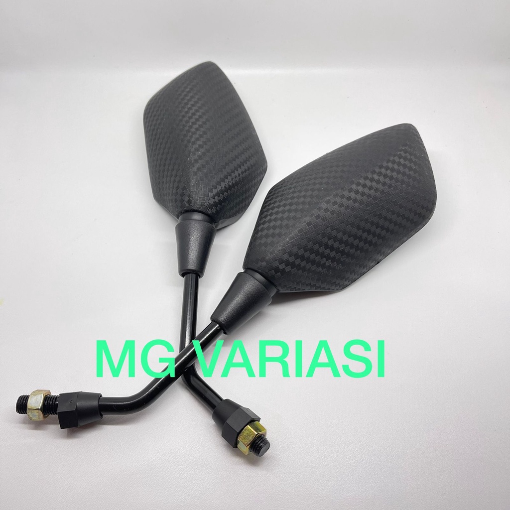 PROMO SPION STANDAR PCX KUALITAS TERBAIK KARBON PNP PCX150 PCX160 XMAX ADV NMAX NEW VARIO 160 DLL UNIVERSAL