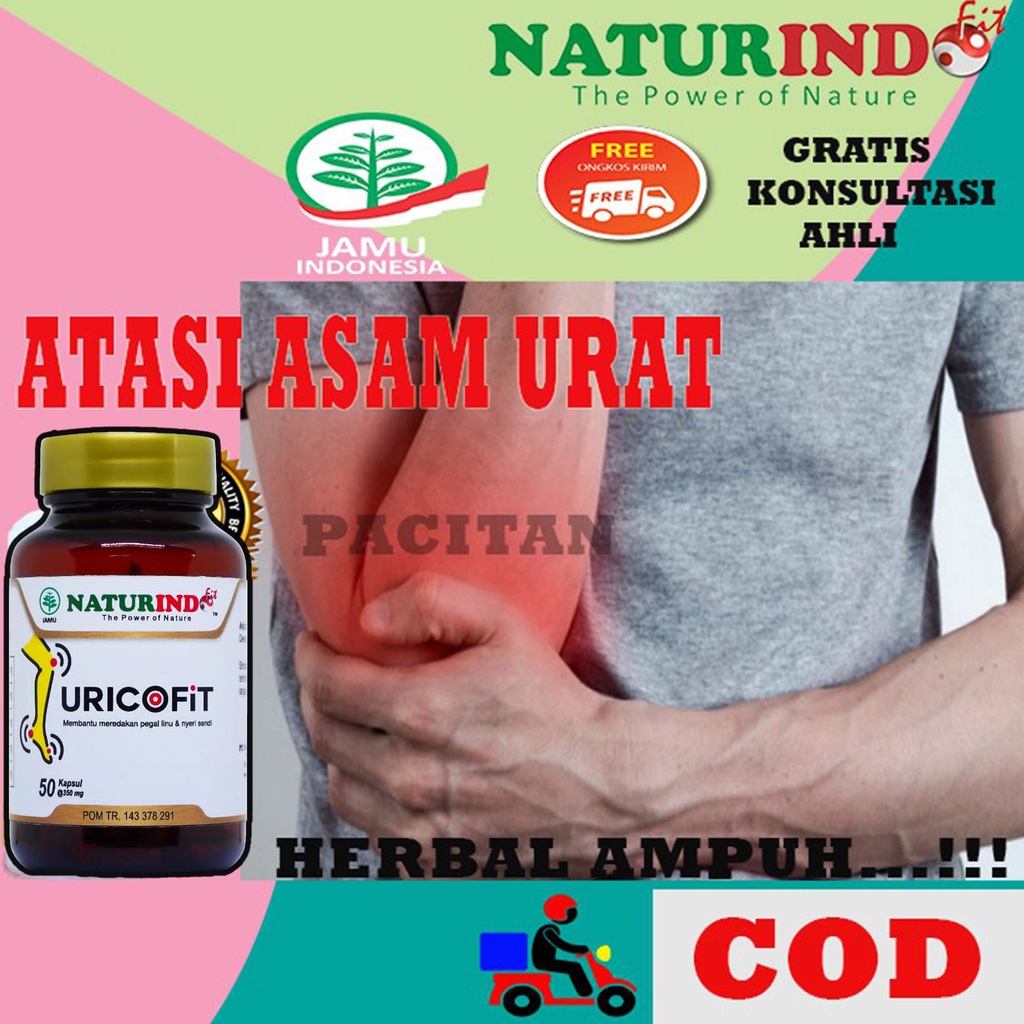 OBAT ASAM URAT HERBAL AMPUH JAMU ASAM URAT OBAT HERBAL ASAM URAT URICOFIT NATURINDO COD