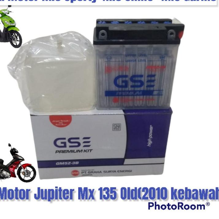 ❋ Aki Motor Mio Sporty +Mio Smile GM5Z-3B Aki Basah Mio Sporty Mio Smile ☞