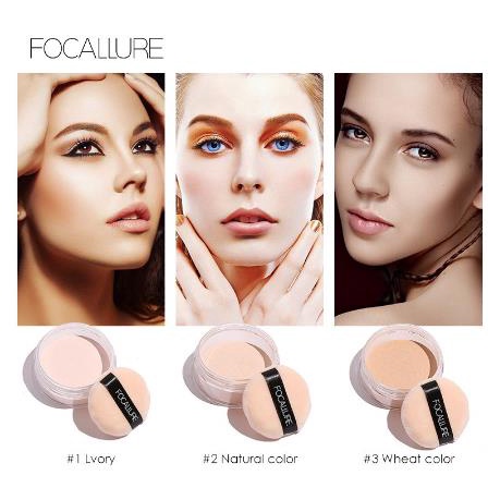 * NCC * Focallure Fine Setting Loose Powder Bedak Tabur FA-15 Focalure