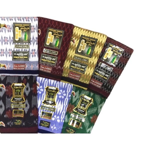 Promo Sarung Goyor Botolan Super Ukuran Jumbo / Sarung Goyor Tenun Asli ATBM - Random Limited