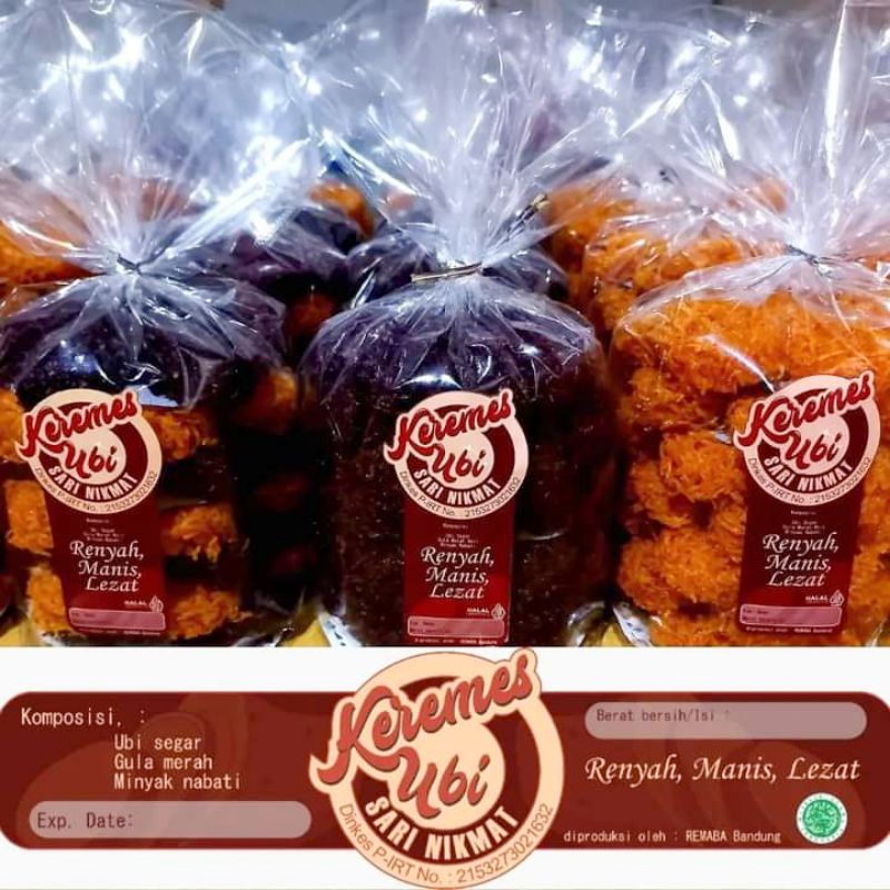 

SRT- KEREMES UBI SARI NIKMAT