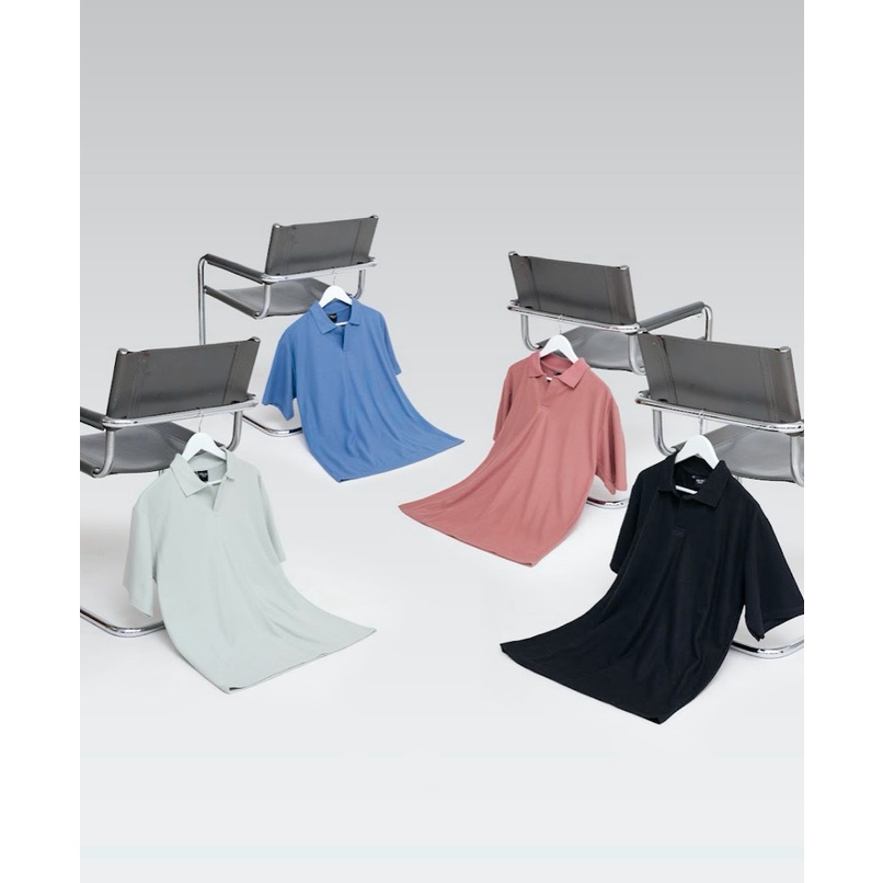 Kaos POLO OVERSIZE Pria Premium - ByBlank - Nara Oversize Polo