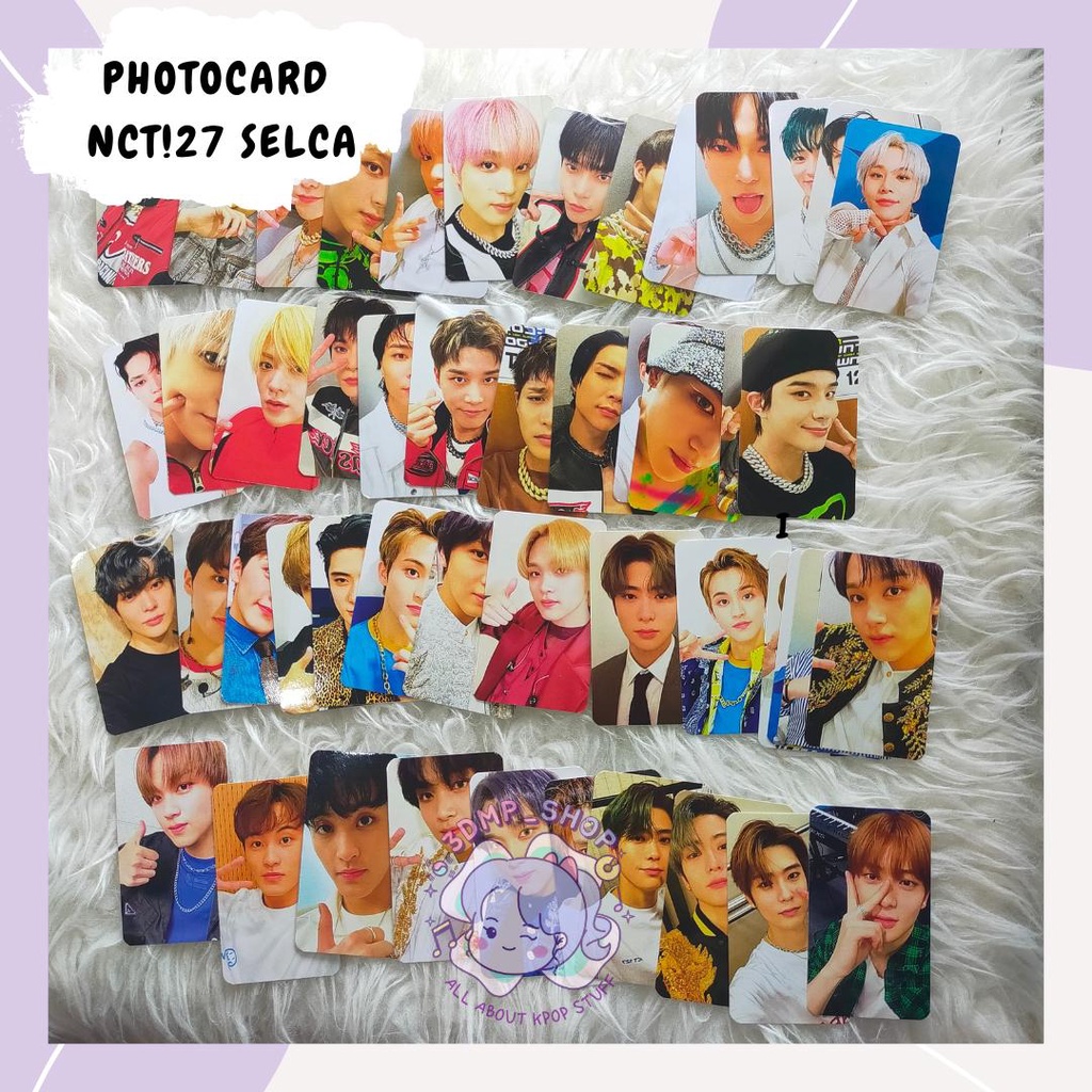 PHOTOCARD NCT 127 SELCA 100 PCS