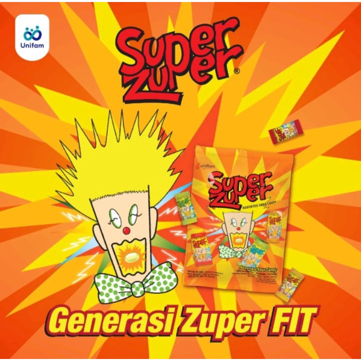 Super Zuper Assorted Bag | 50 Pcs @ 2.5 Gr | Unifam