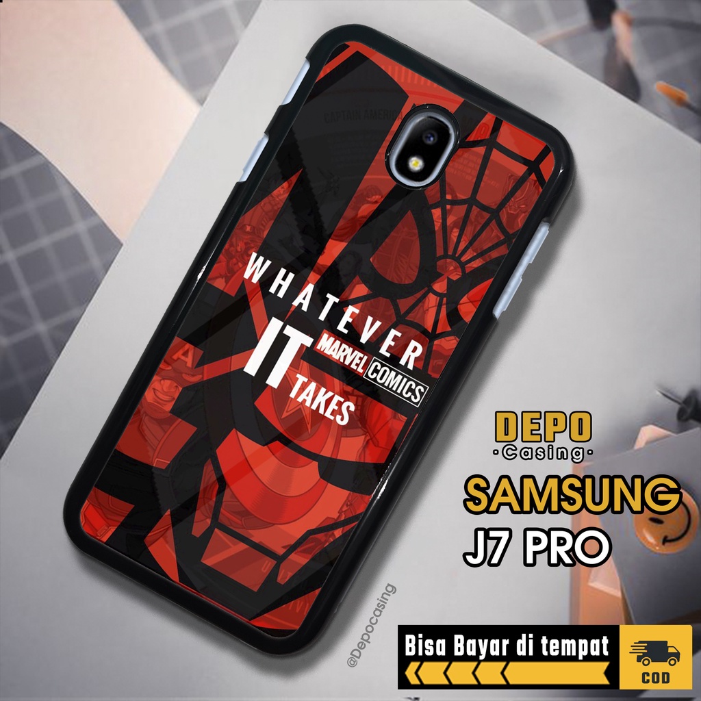 Case Samsung J7 Pro Casing Samsung J7 Pro Depo Casing [MRV1] Case Glossy Case Aesthetic Custom Case 