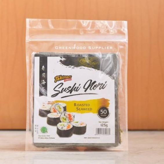 

♤ Tokinori - Yaki Sushi Nori / Rumput Laut Sushi - 50 Lembar ✬