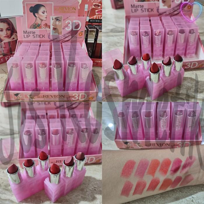 [LUSINAN] RevIon Lipstik Matte / Grosir Kosmetik