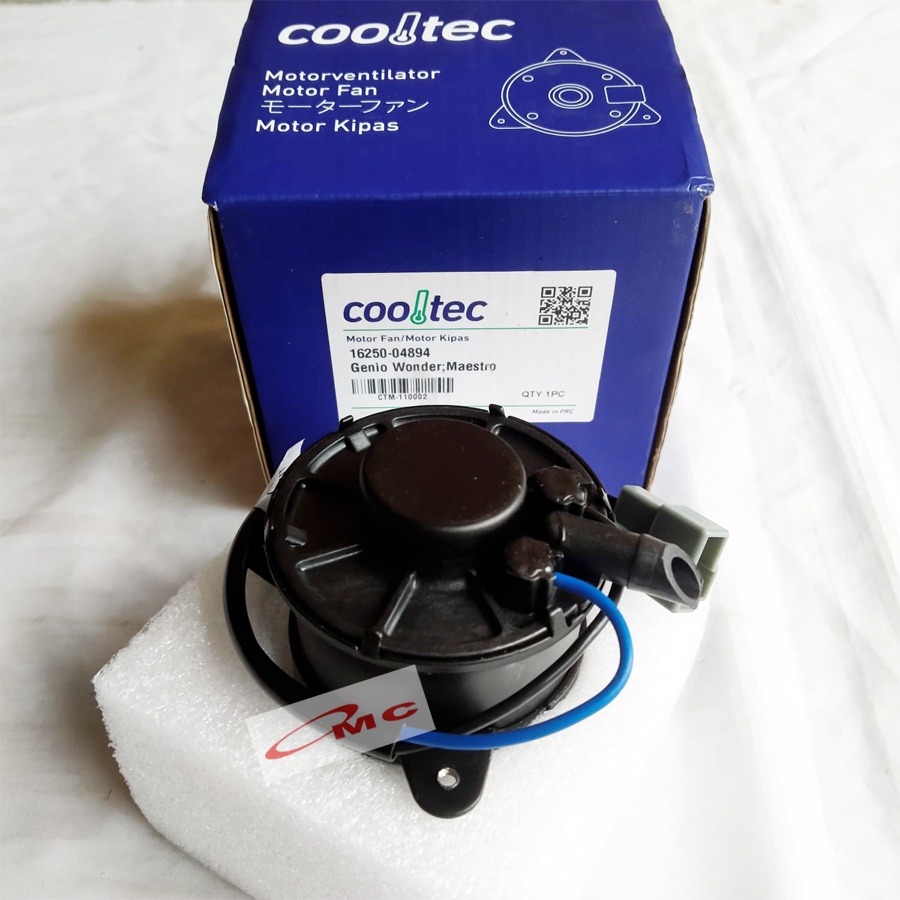 Motor Fan / Kipas Radiator Corolla Great, Soluna, Corona Absolut 16250-04894-COOLTEC