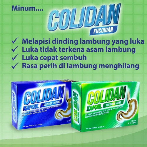 COLIDAN FUCOIDAN 50MG KAPSUL