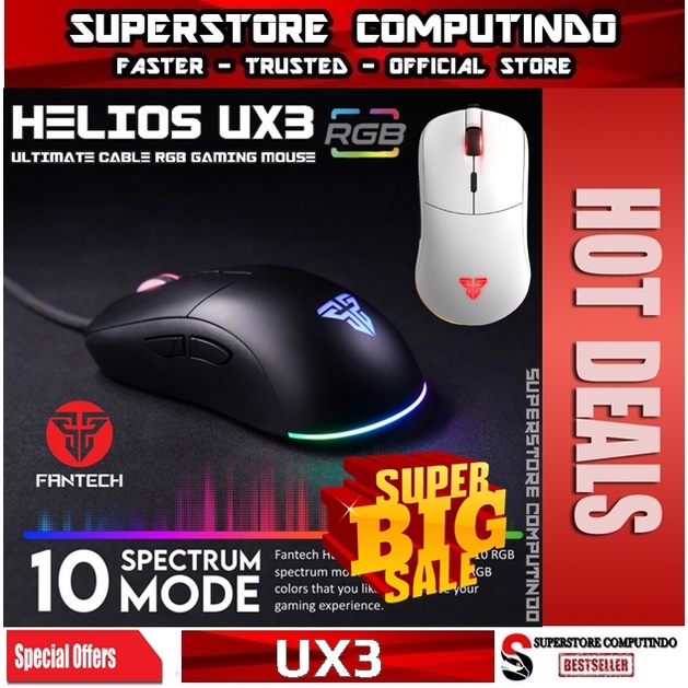 Fantech HELIOS UX3 RGB Lightweight Gaming Mouse