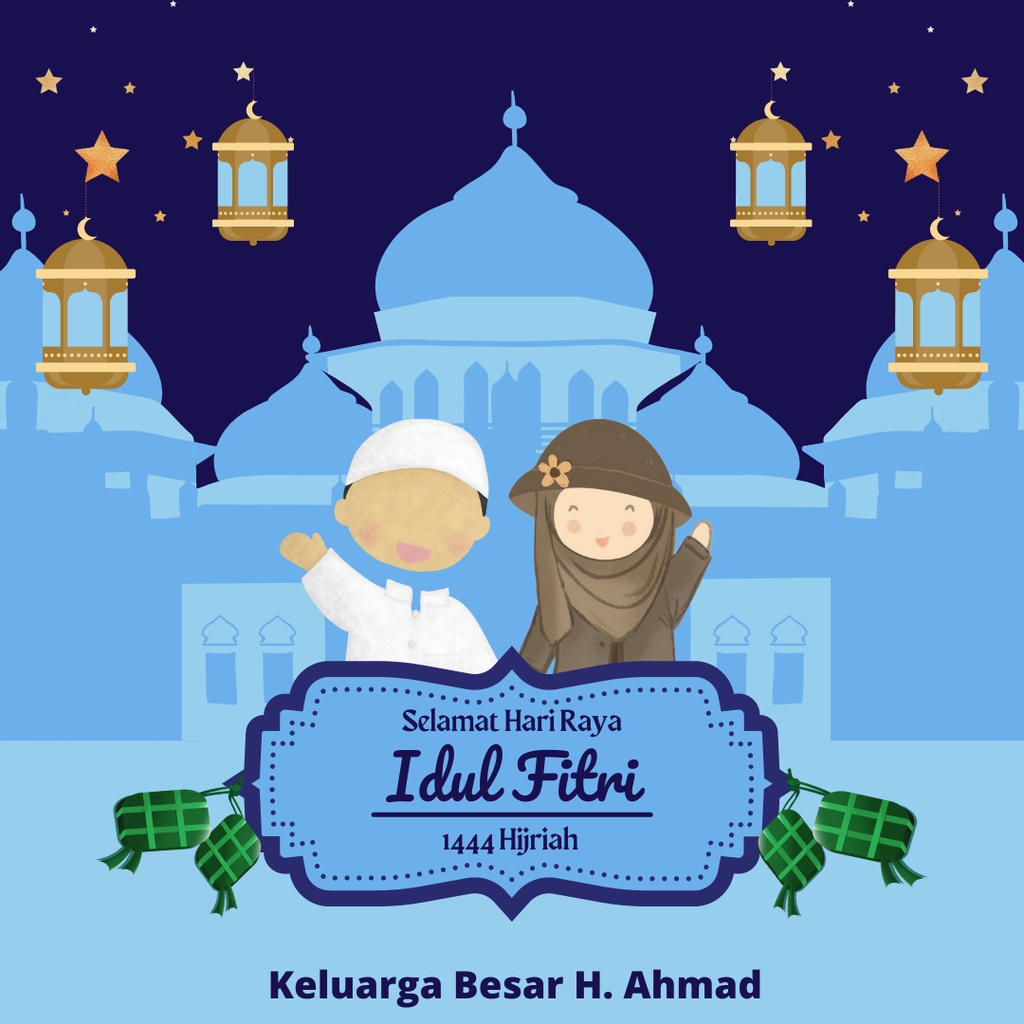 

Kartu Ucapan Lebaran Custom untuk Parcel / Hampers Lebaran