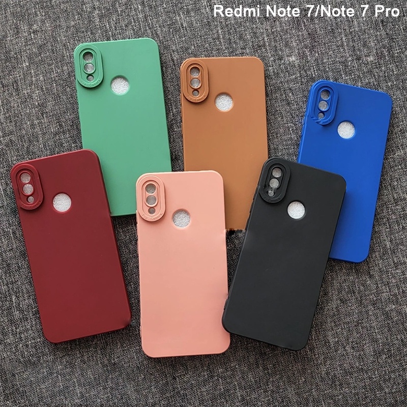 Softcase Xiaomi Redmi Note 7 Pro Redmi Note 7 Case 3D Pro Camera Gel Silika Casing