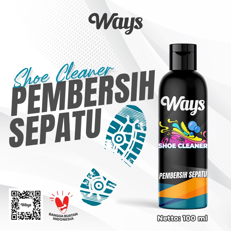 WAYS 1 LITER REFILL Cairan Pembersih Sepatu / Shoe Cleaner 1L