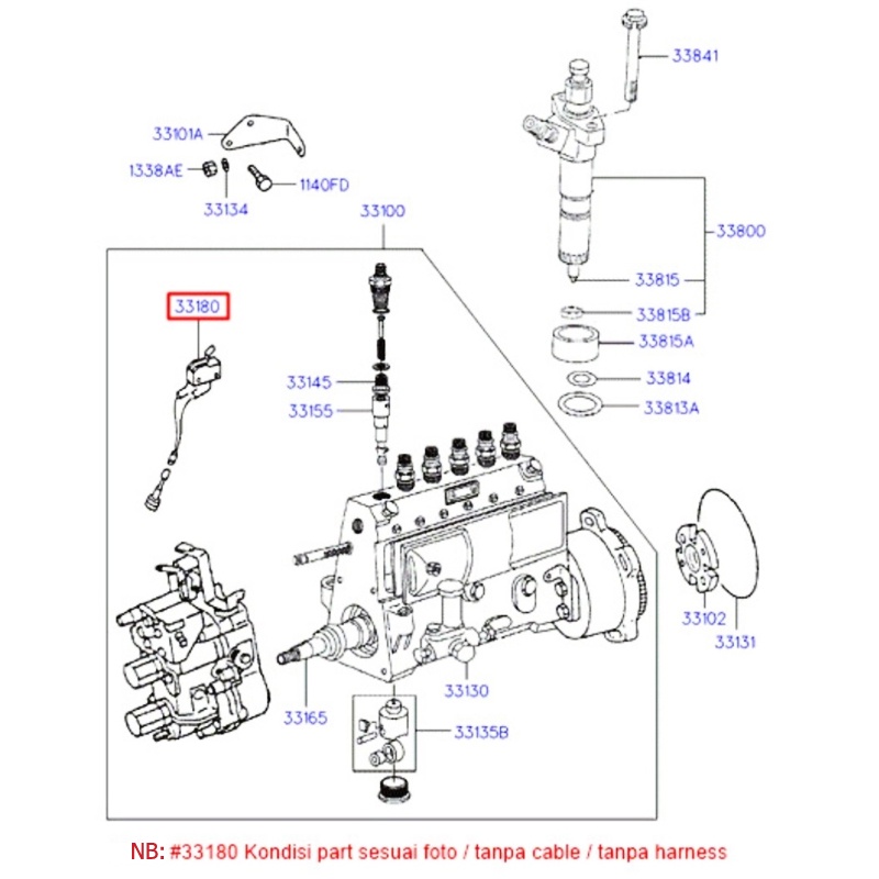 MICROSWITCH BESAR PLAT ME703886 ME703886-C ME728725-C SAKLAR KONTAK LIMIT SWITCH MICRO SWITCH INJECTION PUMP