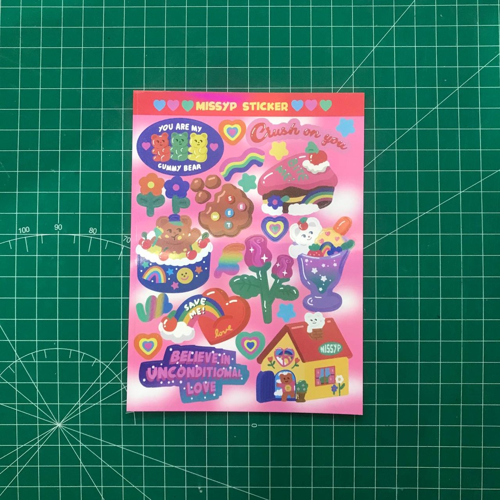 

preloved sticker sheets; pt.1