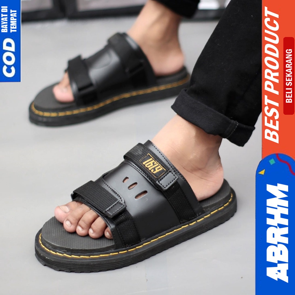 Sandal Pria Terbaru Kekinian Slide Docmart Abrhm AUSTIN