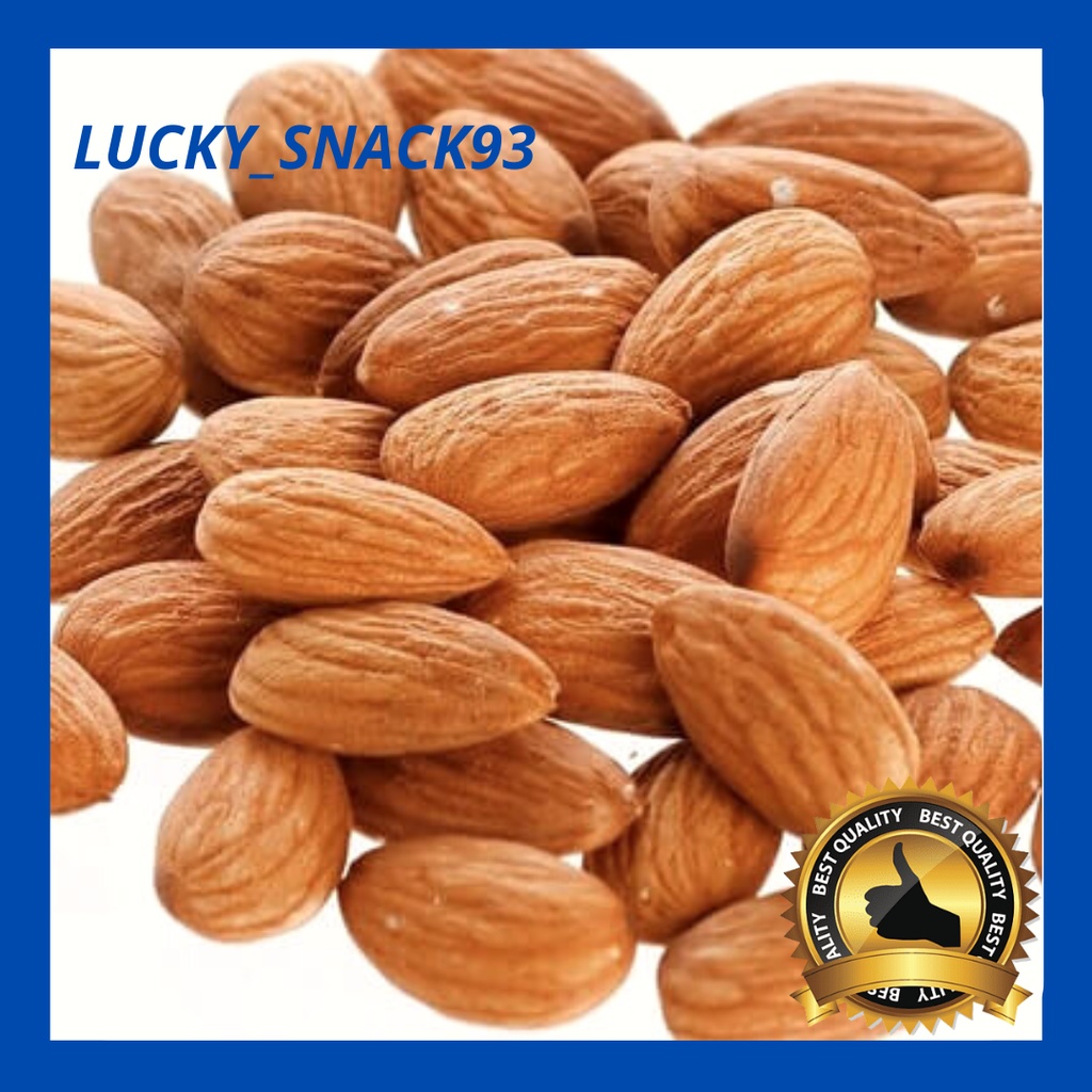 

KACANG ALMOND PANGGANG KUPAS PREMIUM 1KG (ROASTED)