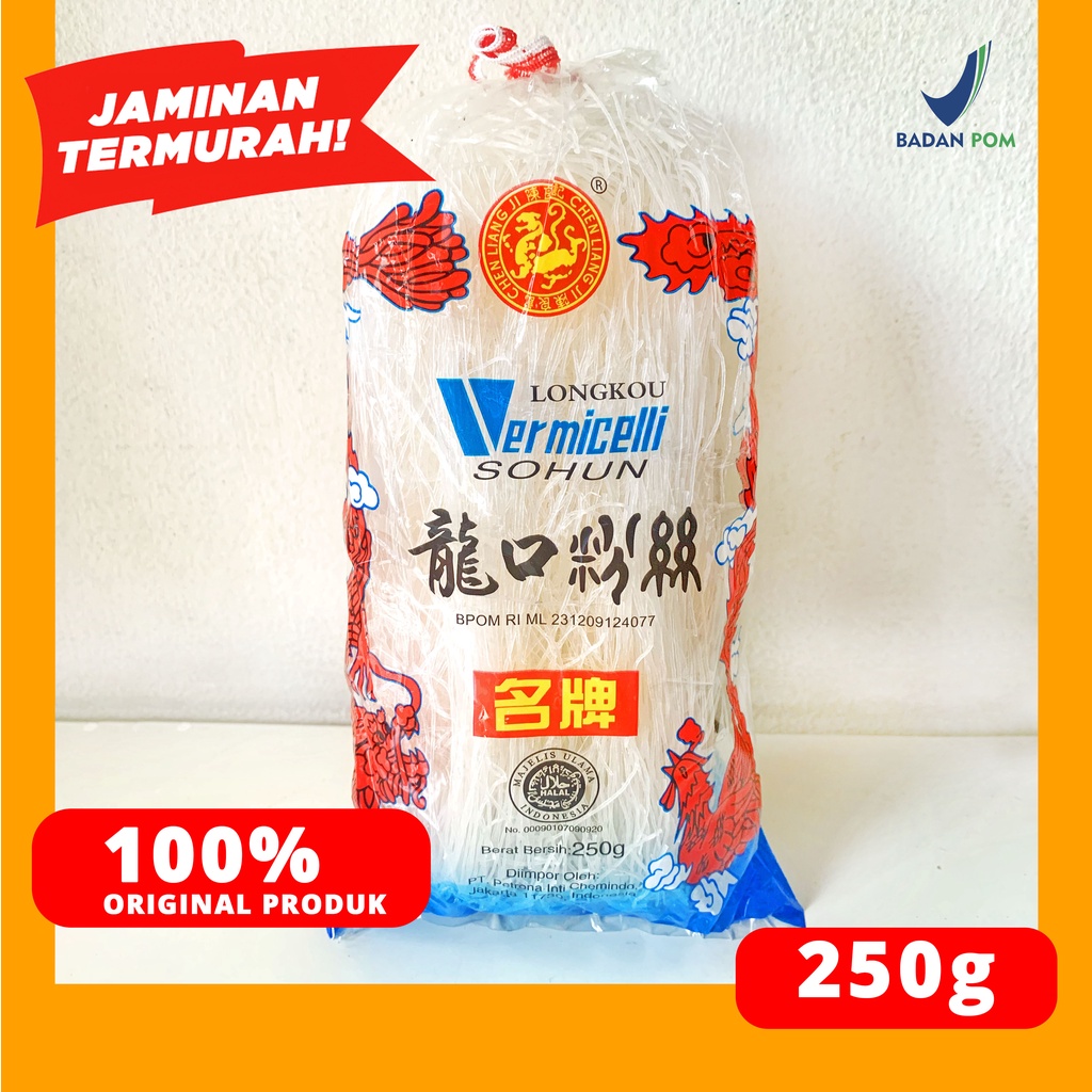 

SOHUN SOUN NAGA VERMICELLI LONGKOU IMPOR CINA CHEN LIANG JI 250 g