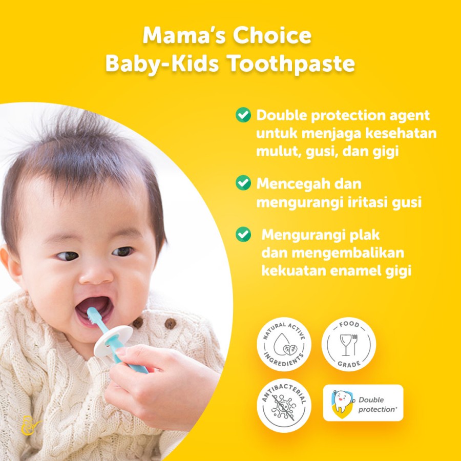 Mama's Choice Bayi dan Anak - Baby &amp; Kids Toothpaste