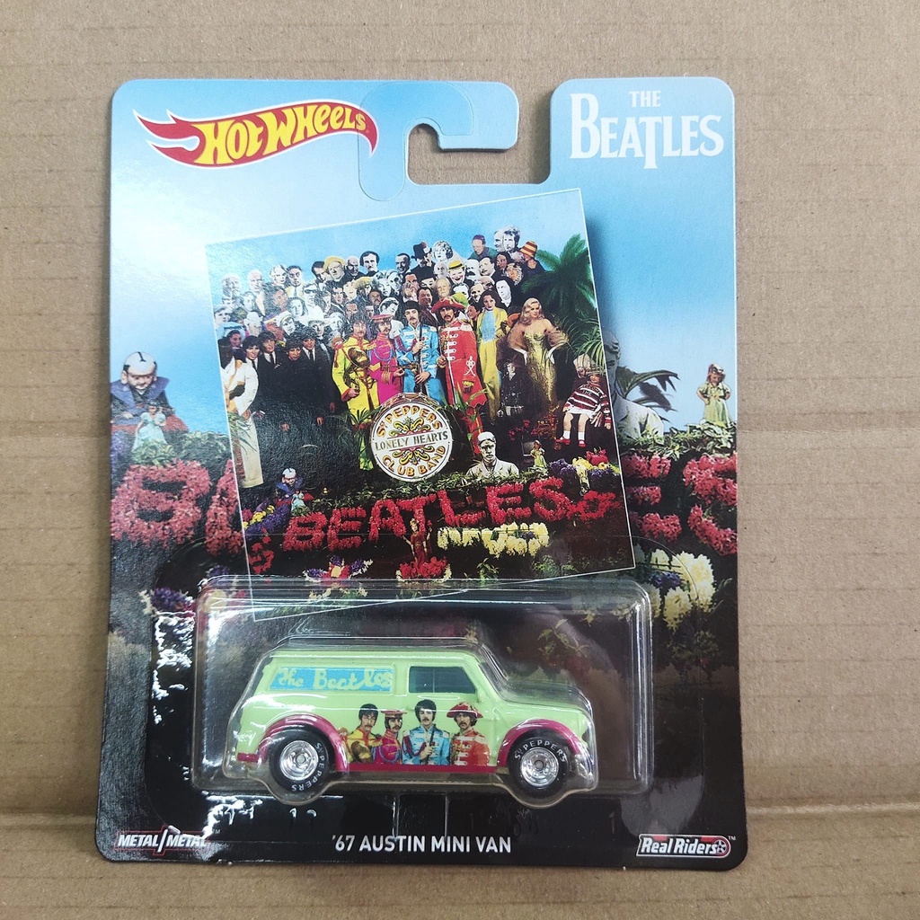 Hotwheels The Beatles 67 Austin Mini Van