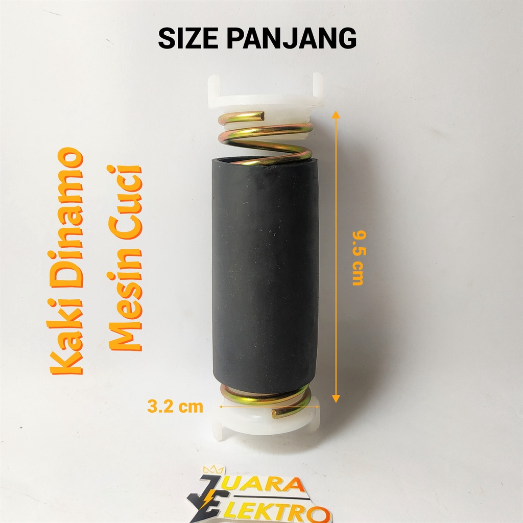 Kaki Dinamo Pengering Mesin Cuci Panjang 9.5 | Spin Dudukan Motor Pengering Mesin Cuci
