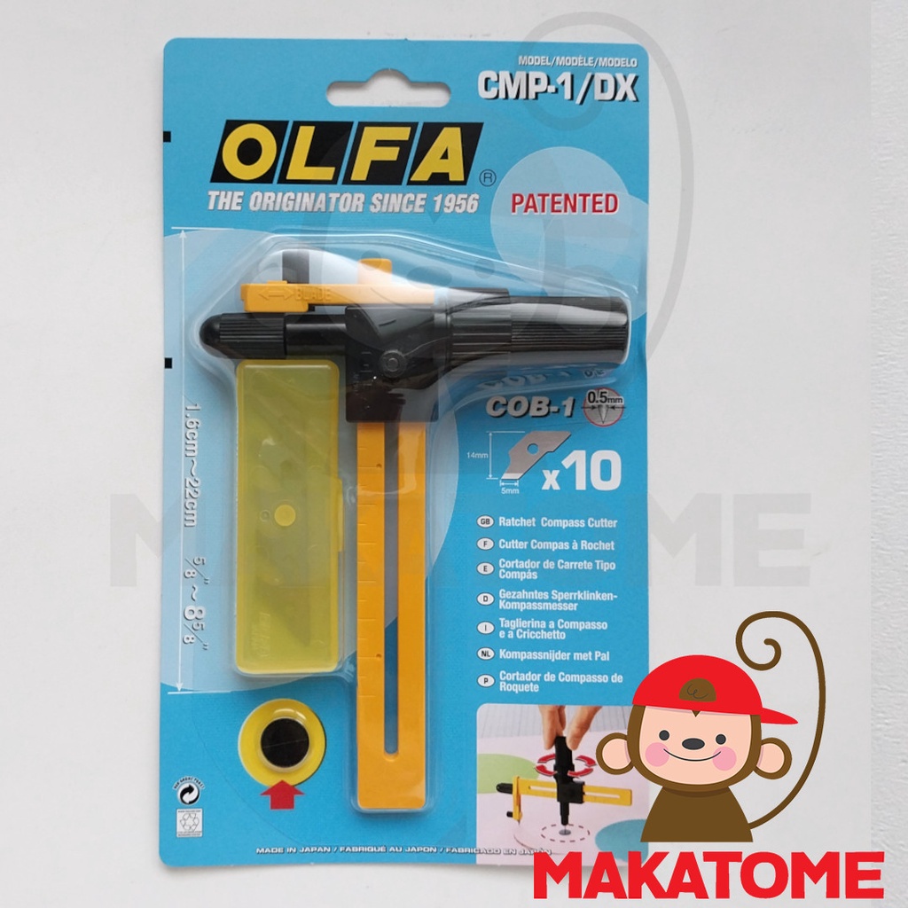 

Olfa Compass cutter CMP-1/DX jangkar bulat cmp 1 dx lingkaran circle