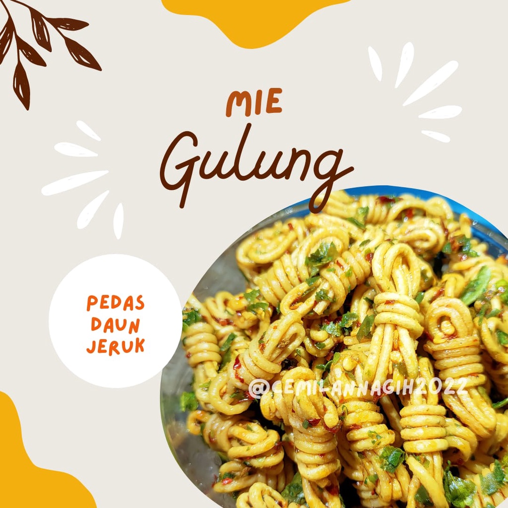 

MIE GULUNG PEDAS DAUN JERUK 250G