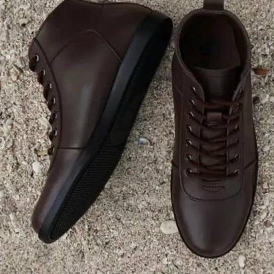 MALL sepatu pria boots casual/formal ventura model brodo 