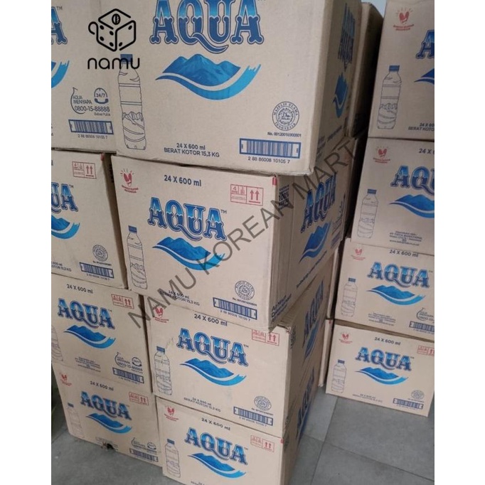 

:<:<:<:<] AQUA 1 Box / Air Mineral Aqua Botol 600ml