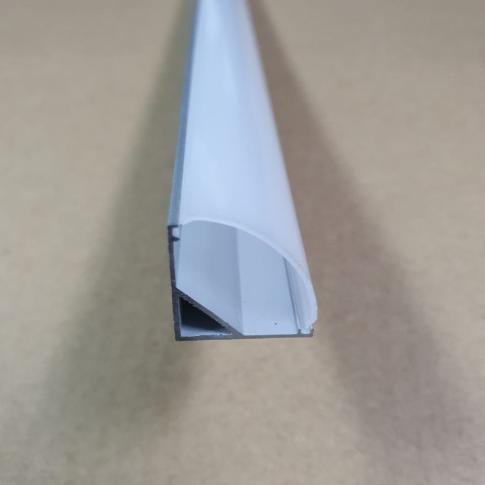 Housing Lampu Led Bar Siku Cover Led Strip Etalase #Original