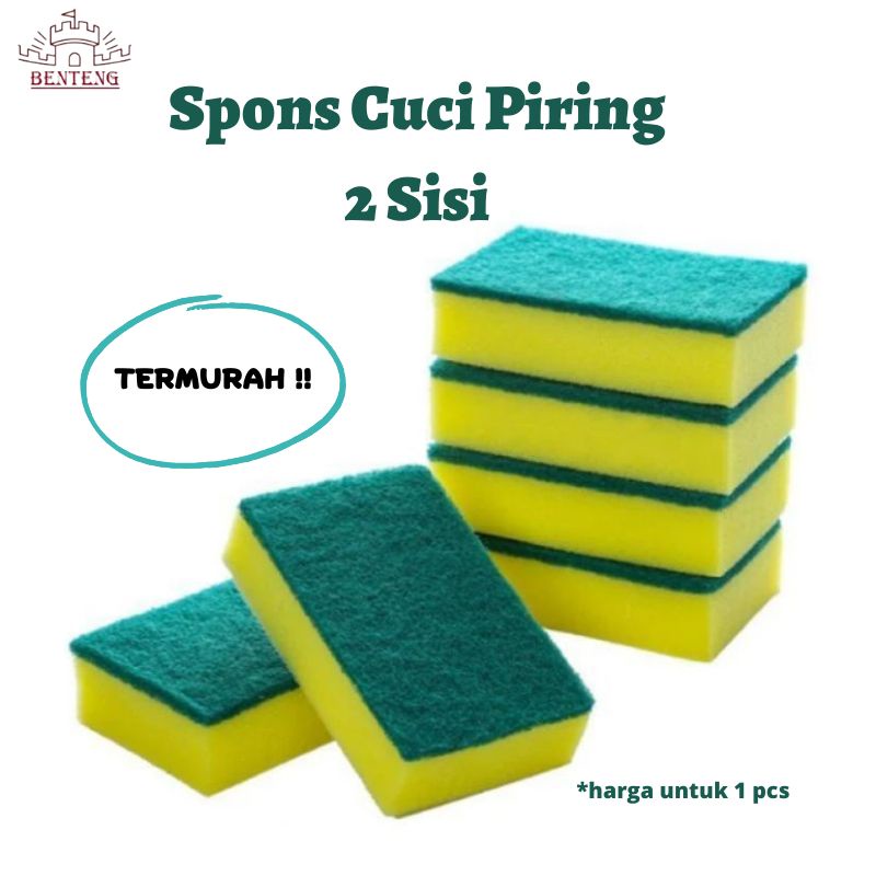 SPONS - Spons Cuci Piring Serbaguna Sponeg Cuci Piring 1 pcs