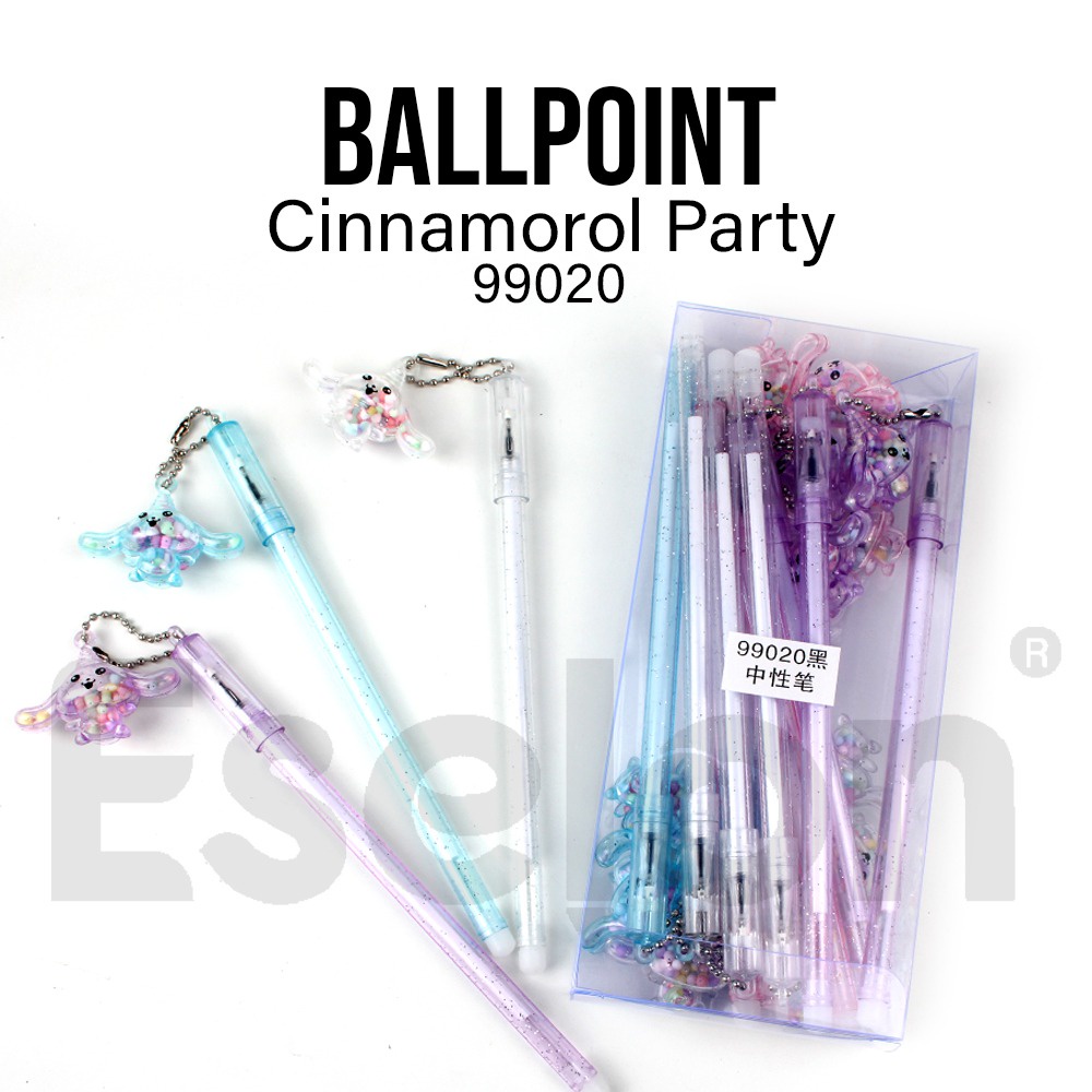 

BOLPOIN GEL FANCY ISI 12pcs BOLPOIN GEL CINNAMOROLL 99020/ PER 1 PACK BOLPOIN GEL CINNAMORAL